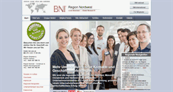 Desktop Screenshot of bni-nordwest.com